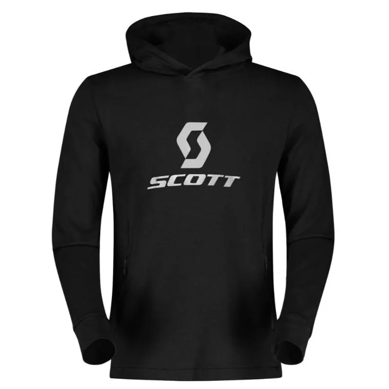 Sweat Scott Pullover con cappuccio Defined Mid (nero) uomo