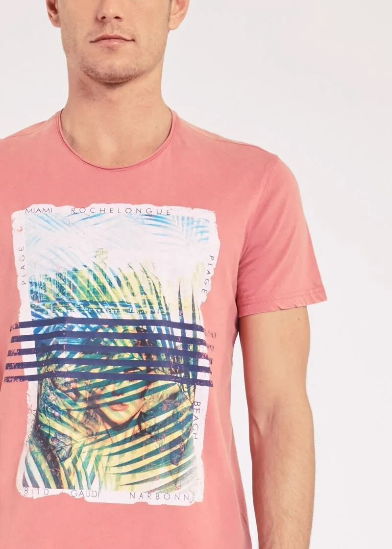 T-shirt con stampa grafica