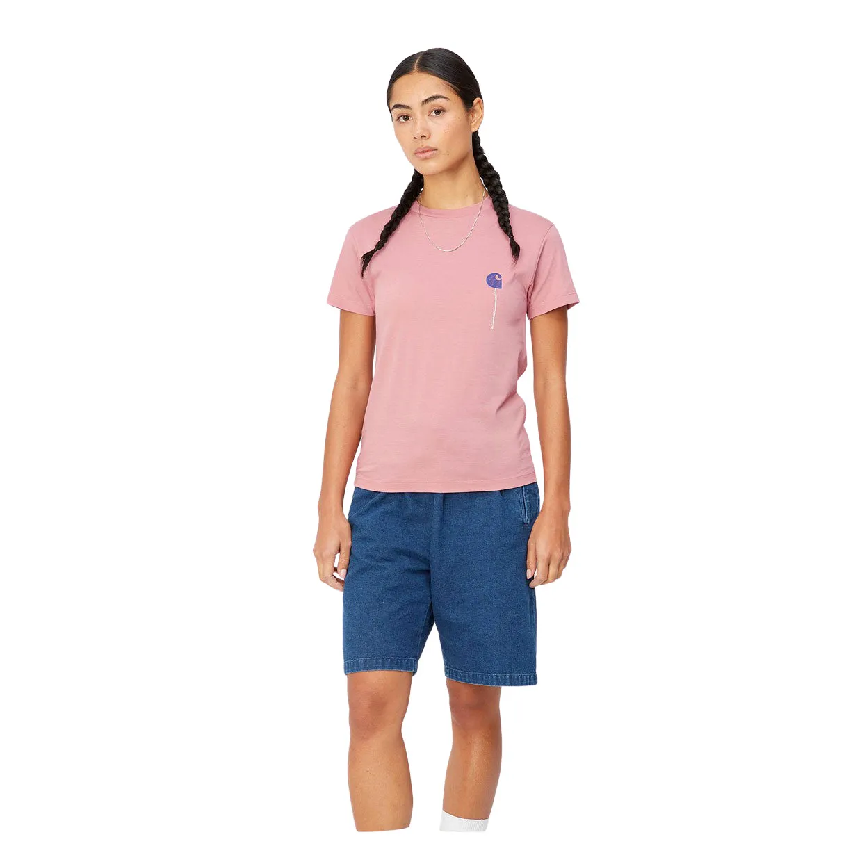 T-shirt Donna Carhartt W' S/S Lolly Rosa