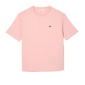 T-shirt Donna Lacoste Girocollo Rosa