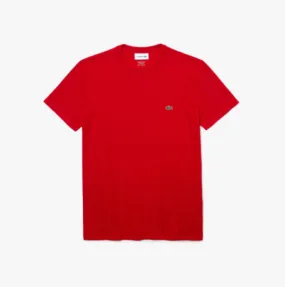 T-shirt Uomo Manica Corta LACOSTE TH6709 240 Rouge