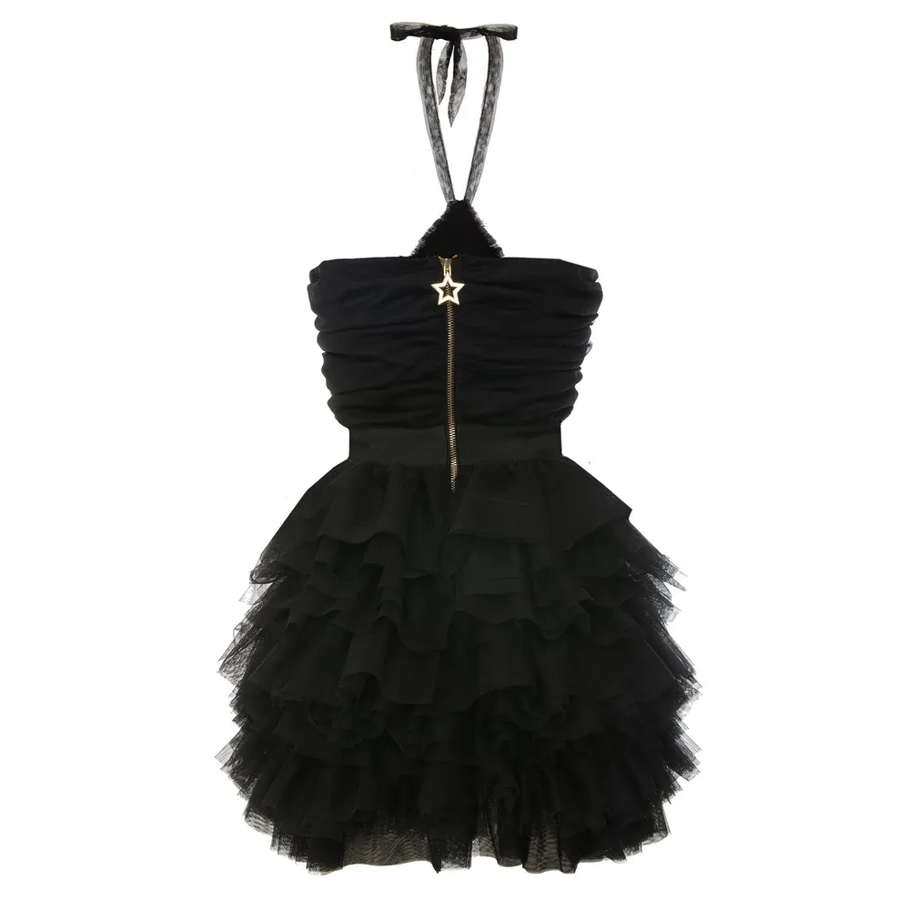 Teen Idol - Mini Dress in Tulle Andromeda - Nero - Abiti - Teen-Ager - Luxury Exclusive Collection