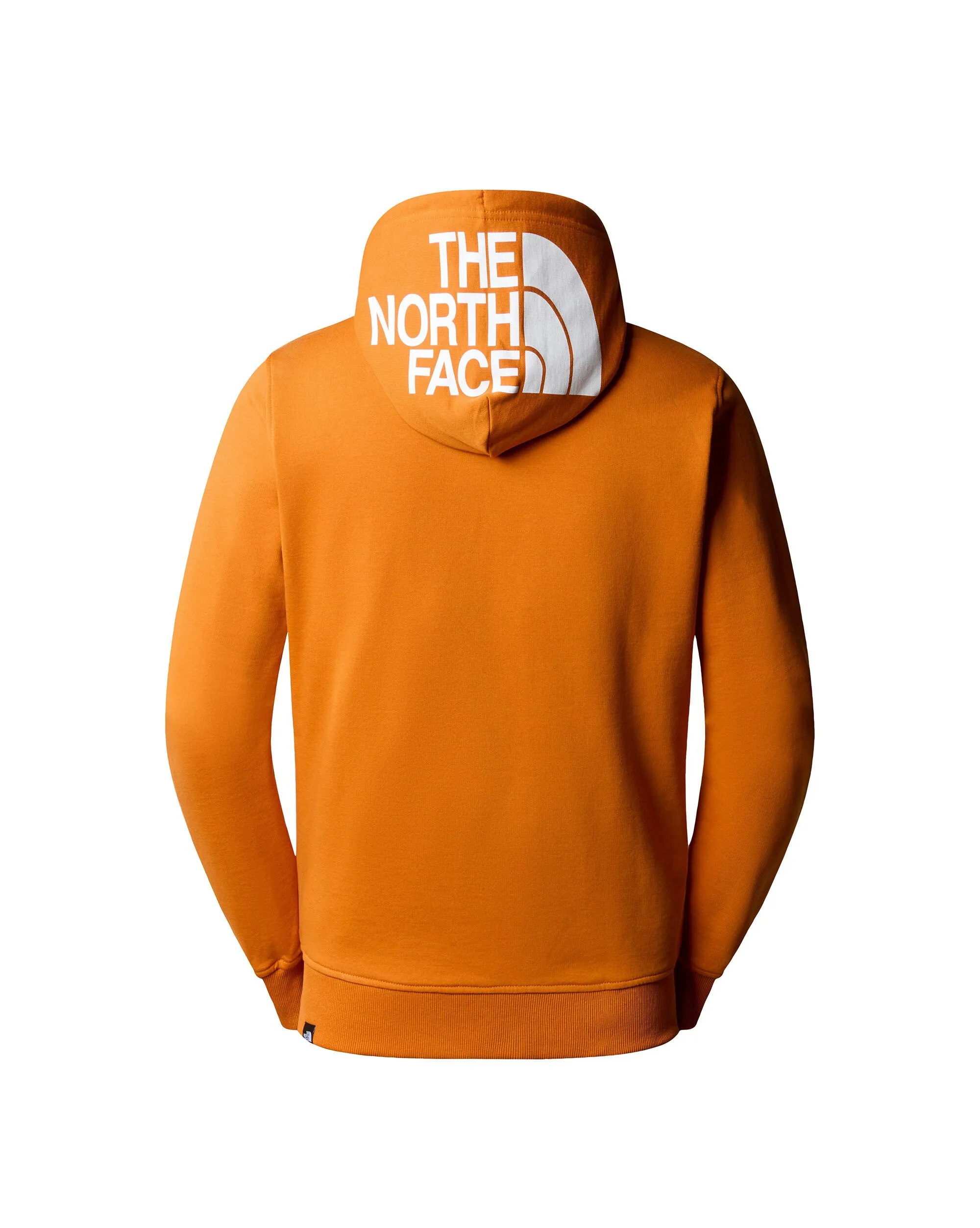 The North Face Felpa Con Cappuccio Drew Peak Mini Logo Arancio Uomo