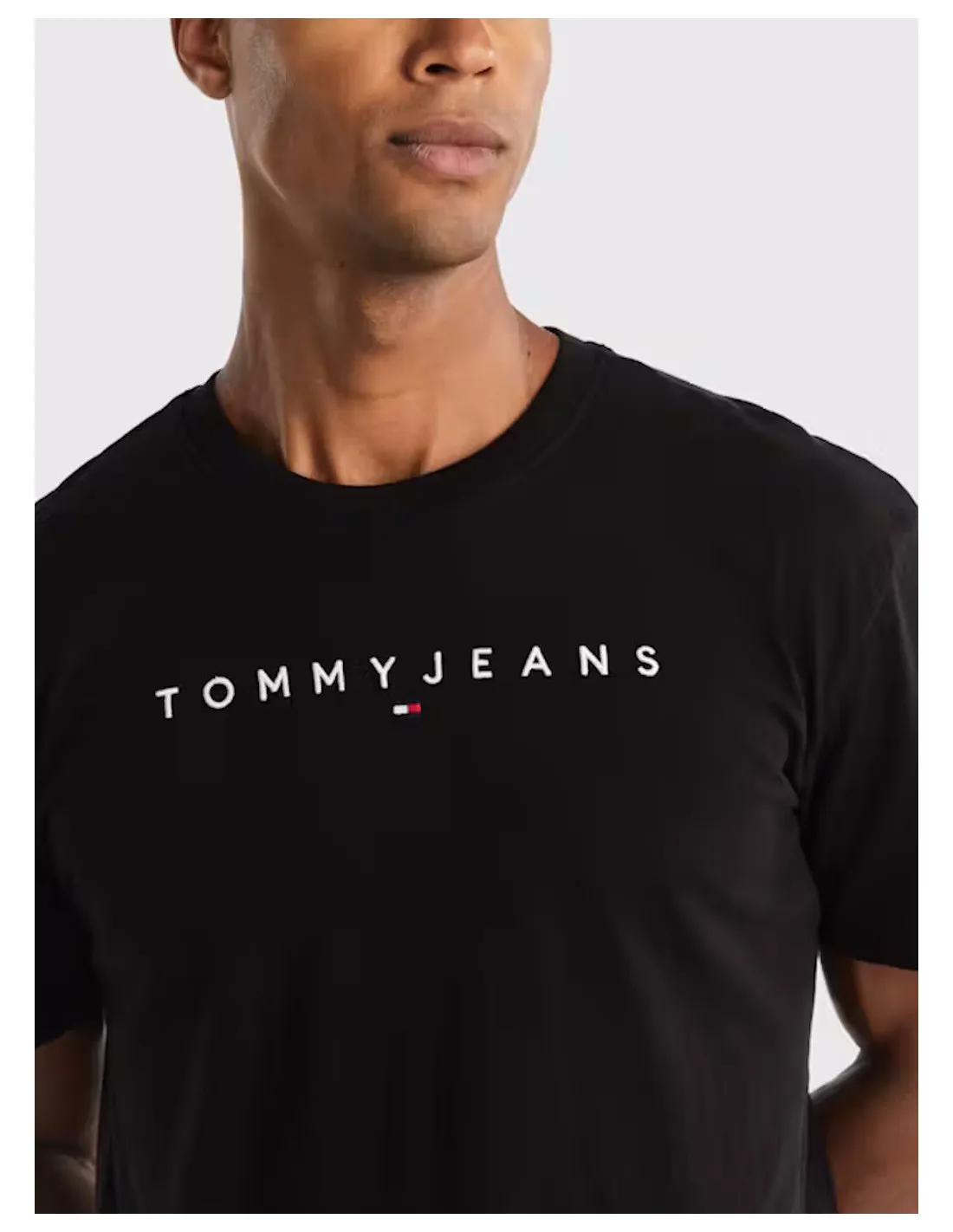 TOMMY JEANS T-SHIRT UOMO REG LINEAR LOGO