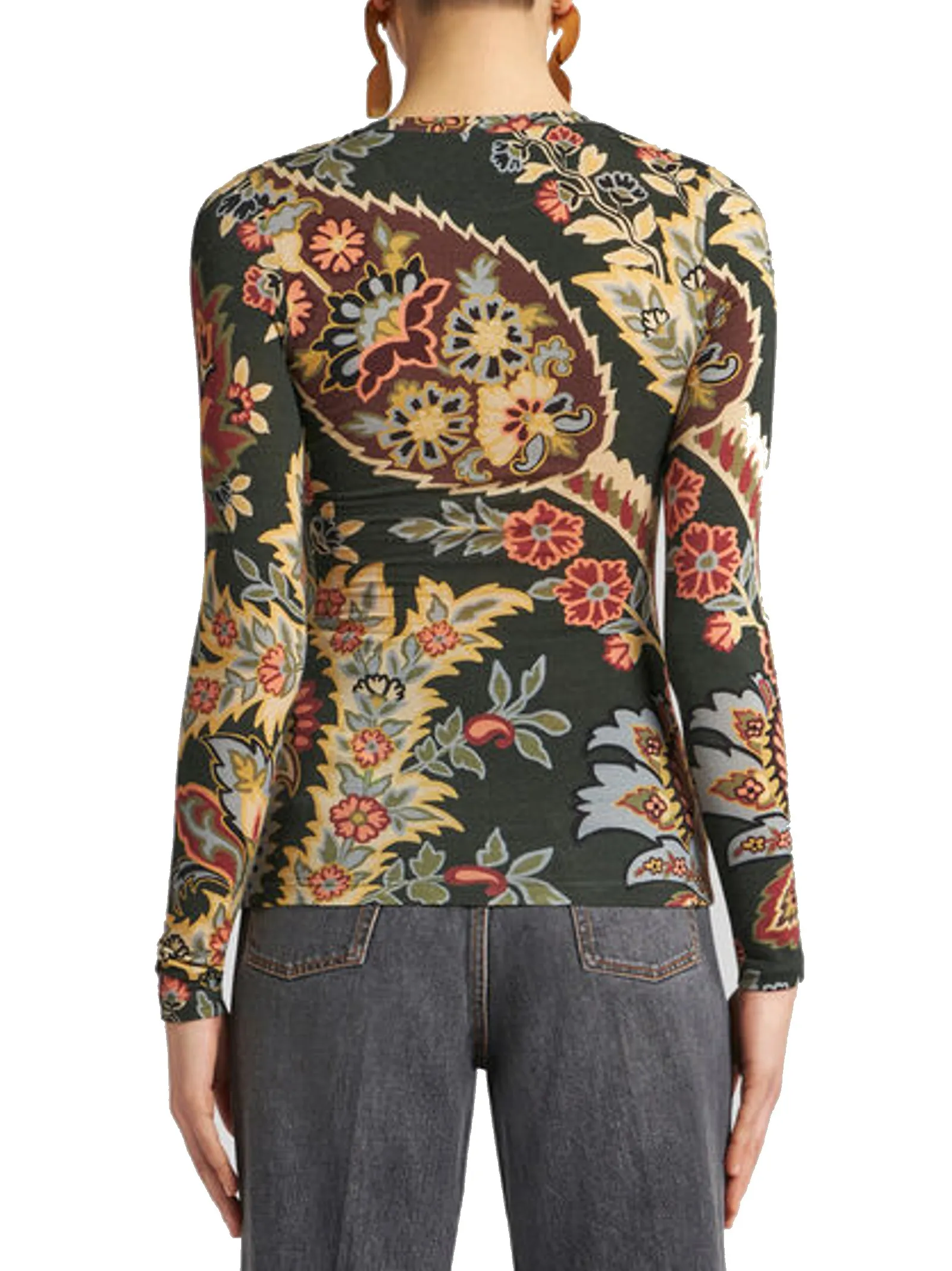 TOP PAISLEY IN JERSEY  ETRO  DONNA WRJB001199IAB02X0892