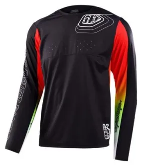 Troy Lee Designs Sprint Richter Long Sleeve Jersey Black