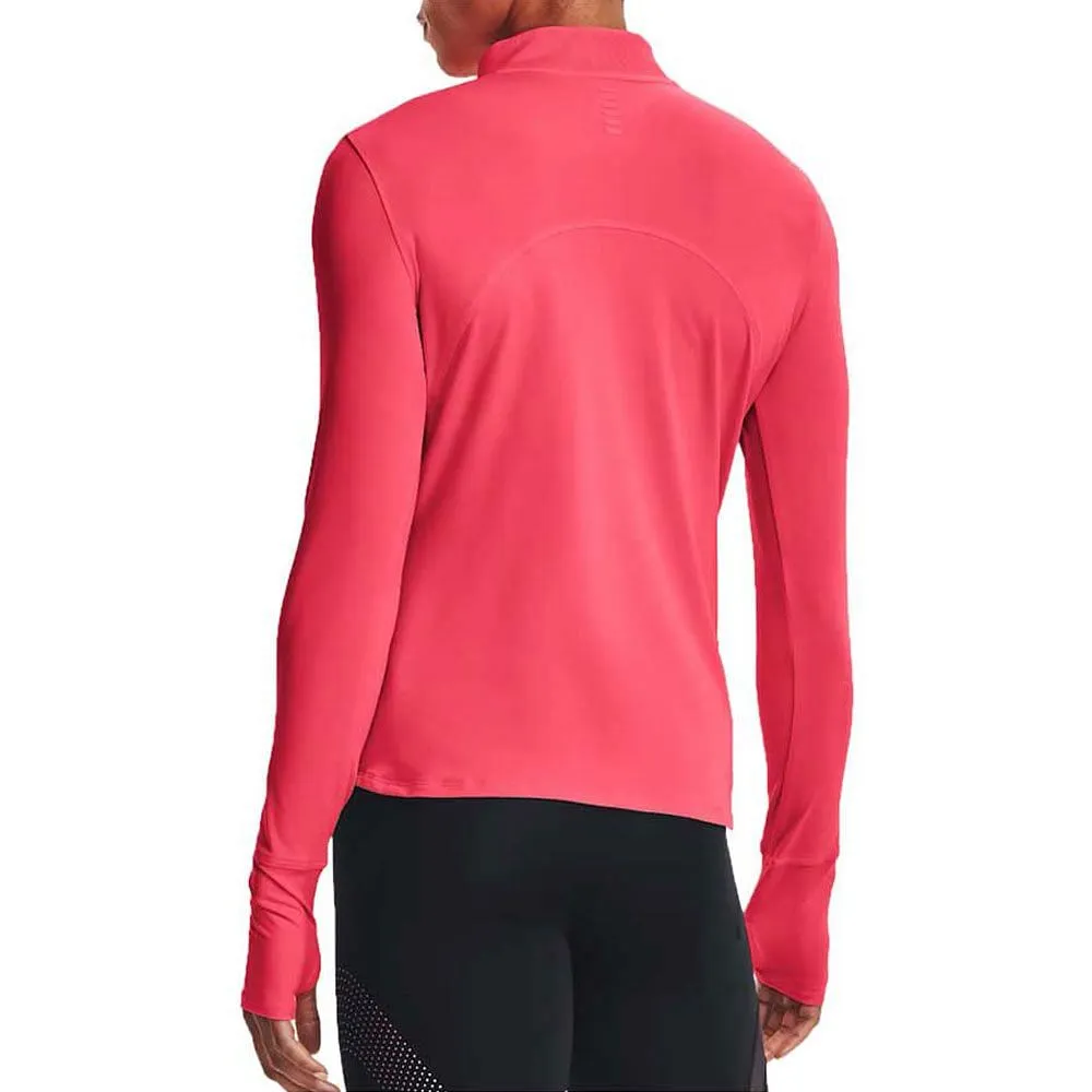      UNDER ARMOUR MAGLIA MANICA LUNGA MEZZA ZIP QUALIFIER RUN 2.0 DONNA  