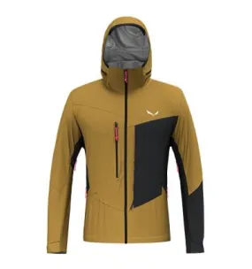 Uomo Salewa SELLA 3L PTX JACKET (marrone dorato) giacca da sci