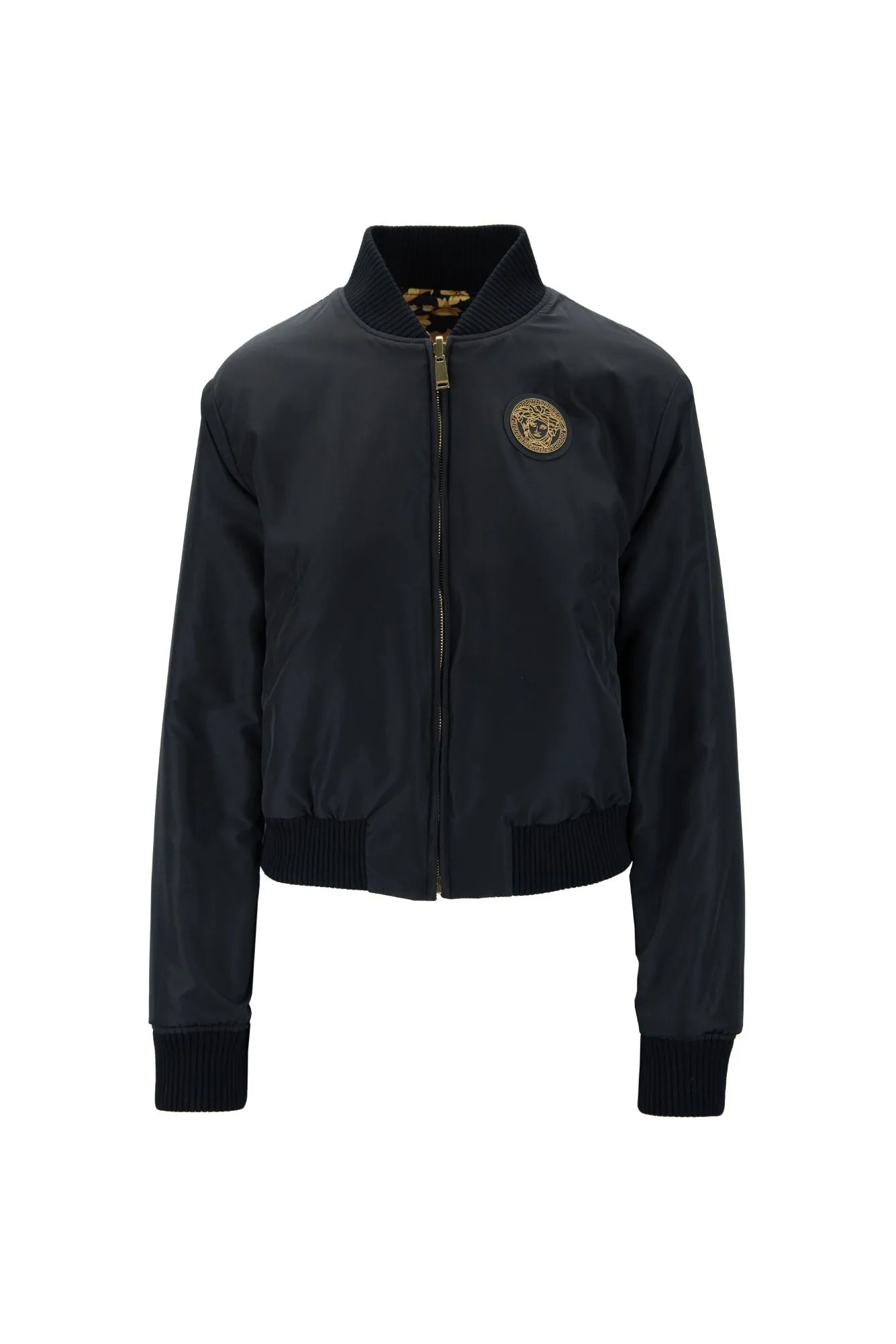 VERSACE 1008404 5B000 Reversible Jacket