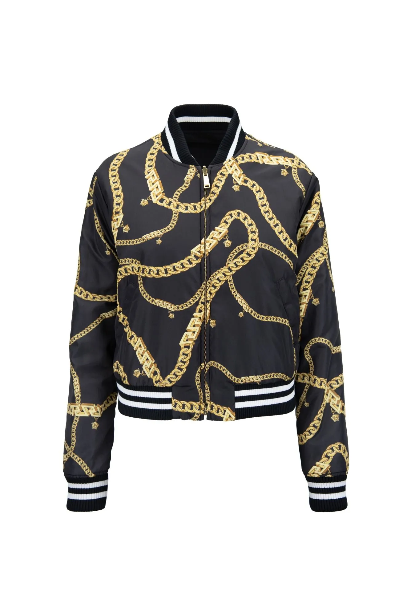 VERSACE 1010288 5B000 Reversible Jacket