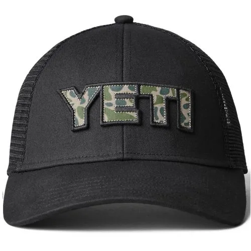 Yeti Camo Logo Badge Hat cappello